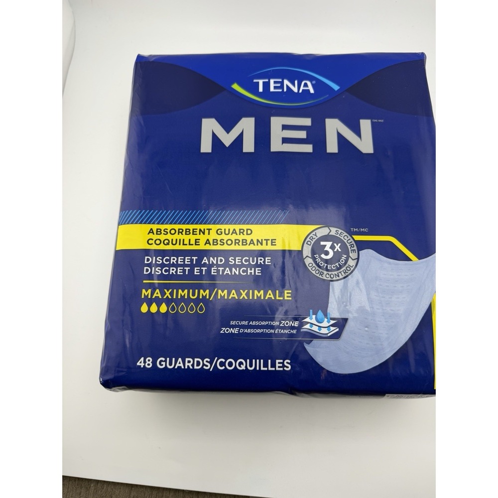Tena Incontinence Guards for Men, Maximum Absorbency, 48 ct - Picture 3 of 6